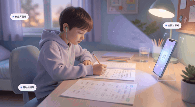 叮当App清楚看见孩子作业与坐姿